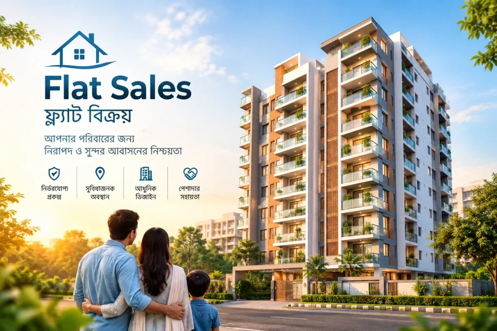 flat sales a family’s future home